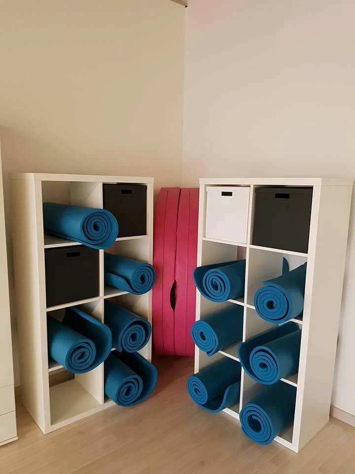 Trainingsmatten und Material im Polestyle-Studio